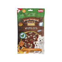 Produktbild von Nobby StarSnack Barbecue Mini Kausnack für Welpen mit Ente und Rind Monoprotein 113 g - 113 g