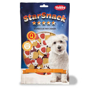 Produktbild von Nobby Starsnack Barbecue Mix Trockenfleisch für Hunde ohne Zucker 200 g - 200 g