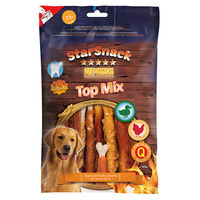 Produktbild von Nobby StarSnack Barbecue Top Mix Belohnungssnack mit hohem Fleischanteil Huhn Ente Rind 180 g - 180 g