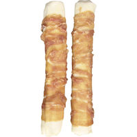 Produktbild von Nobby StarSnack Barbecue Wrapped Chicken Hund Belohnungssnack Huhn und Rind 285 g - 2 x 285 g