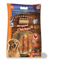 Produktbild von Nobby Starsnack Barbecue Wrapped Chicken Hund Belohnungssnack mit Huhn und Rind 150 g - 150 g