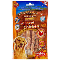 Produktbild von Nobby StarSnack Barbecue Wrapped Chicken Kausnack für Hunde mit Huhn und Rind 70 g - 70 g