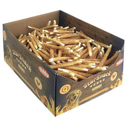 Produktbild von Nobby StarSnack Barbecue Wrapped Chicken Zahnpflege-Snack mit Huhn und Rind sowie hohem Fleischanteil - 480 x 4,85 kg