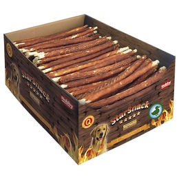 Produktbild von Nobby StarSnack Barbecue Wrapped Duck Zahnpflege-Snack für Hunde mit hohem Fleischanteil und Ente - 6,85 kg