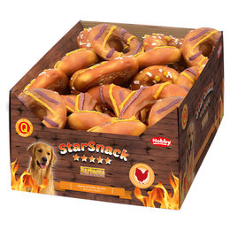 Produktbild von Nobby StarSnack BBQ Chicken Donut Mix Kausnack für Hunde mit Huhn und Rind 30er Pack - 30 x 110 g