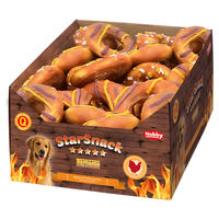 Produktbild von Nobby StarSnack BBQ Chicken Donut Mix Kausnack für Hunde mit Huhn und Rind 30er Pack - 30 x 110 g
