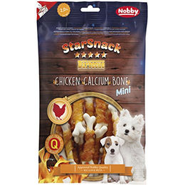 Nobby StarSnack BBQ Mini Chicken Calcium Bone Kauknochen für Welpen 113 g - 113 g – Bild 1 von 5