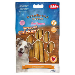 Nobby StarSnack BBQ Wrapped Chicken Kollagen Hundeleckerli ohne Zucker 113g – Bild 1 von 3