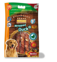 Nobby StarSnack Belohnungssnack für Hunde mit Ente und Rind Monoprotein 140 g - 140 g – Bild 1 von 2