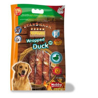 Produktbild von Nobby StarSnack Belohnungssnack für Hunde mit Ente und Rind Monoprotein 140 g - 140 g