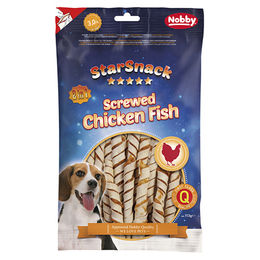 Produktbild von Nobby Starsnack Belohnungssnack Huhn und Kabeljau mit hohem Fleischanteil 113 g - 113 g