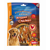 Produktbild von Nobby StarSnack Belohnungssnack Wrapped Chicken ohne Zusatzstoffe 375g - 375 g