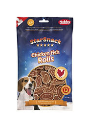 Nobby Starsnack Chicken Fish Rolls Hundesnack Huhn und Fisch 113 g - 113 g – Bild 1 von 3