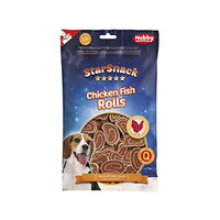 Produktbild von Nobby Starsnack Chicken Fish Rolls Hundesnack Huhn und Fisch 113 g - 113 g