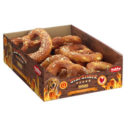 Produktbild von Nobby Starsnack Chicken Pretzel Kausnack für Hunde mit Huhn und Rind getreidefrei Größe L - 10 x 170 g