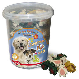 Nobby Starsnack Christmas-Mix Maxi Hundeleckerli mit Fisch ohne Zucker 500g - 500 g – Bild 1 von 2