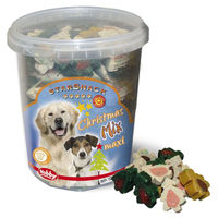 Produktbild von Nobby Starsnack Christmas-Mix Maxi Hundeleckerli mit Fisch ohne Zucker 500g - 500 g