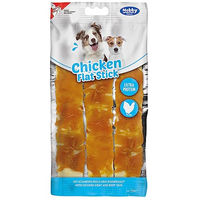Produktbild von Nobby StarSnack Classic Hundeleckerli Barbecue Chicken Flat Stick mit Huhn und Rind getreidefrei 70 g - 70 g