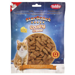 Nobby StarSnack Crushy Cheese Katzensnack für erwachsene Katzen mit Geflügel und Fisch 125 g - 125 g – Bild 1 von 3