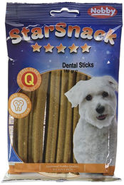 Nobby Starsnack Dental Sticks Zahnpflege-Snack Geflügel ohne Zucker 200 g - 200 g – Bild 1 von 4
