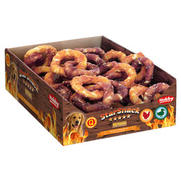 Produktbild von Nobby StarSnack Kausnack Barbecue Chicken Duck Double Ring für Hunde 1,6 kg