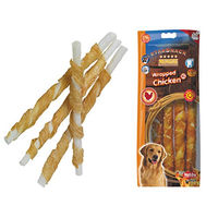 Produktbild von Nobby Starsnack Kausnack Barbecue Wrapped Chicken für Hunde Adult 270 g - 4 x 270 g