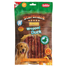 Produktbild von Nobby Starsnack Kausnack Barbecue Wrapped Duck mit Ente und Rind 113 g - 113 g