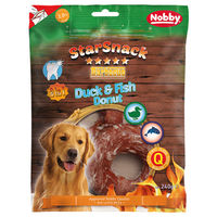 Produktbild von Nobby StarSnack Kausnack Ente und Kabeljau ohne Zucker 240 g - 240 g