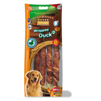 Produktbild von Nobby Starsnack Kausnack Ente und Rind für Hunde Adult 253 g - 253 g