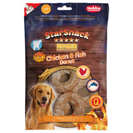 Produktbild von Nobby StarSnack Kausnack Huhn Rind Kabeljau ohne Zucker 110 g - 110 g