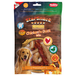 Nobby StarSnack Kausnack Huhn und Ente für Hunde 130 g - 130 g – Bild 1 von 3