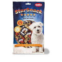 Produktbild von Nobby Starsnack Meat Mix Kausnack für Hunde Adult Huhn Geflügel Wild Lamm ohne Zucker 200 g - 200 g