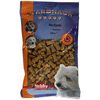 Produktbild von Nobby Starsnack Mini Bones Chicken Hund Belohnungssnack ohne Zucker 200 g - 200 g