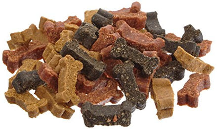 Produktbild von Nobby StarSnack Mini Bones Mix Kauknochen für Hunde mit Geflügel Rind und Lamm ohne Zucker 10 kg - 10 kg