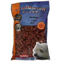 Produktbild von Nobby Starsnack Mini Bones Salmon Hund Belohnungssnack ohne Zucker 200 g - 200 g