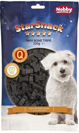 Nobby StarSnack Mini Bones Tripe Kausnack für Hunde mit Rind ohne Zucker 200 g - 200 g – Bild 1 von 2