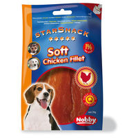 Produktbild von Nobby Starsnack Soft Chicken Fillet Hundetrockenfleisch mit hohem Fleischanteil 70 g - 70 g
