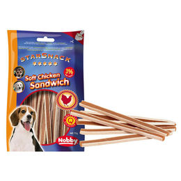 Nobby Starsnack Soft Chicken Sandwich Huhn Belohnungssnack für Hunde 375 g - 375 g – Bild 1 von 5