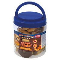 Produktbild von Nobby Starsnack Soft Donut Hund Belohnungssnack Huhn Ente Rind 454 g - 454 g