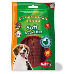 Nobby Starsnack Soft Duck Fillet Hundensnack mit Ente und hohem Fleischanteil 70 g - 70 g – Bild 1 von 2
