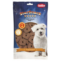Produktbild von Nobby Starsnack Soft Rolls Rind Belohnungssnack ohne Zucker für Hunde aller Altersstufen 10 kg