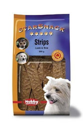 Nobby StarSnack Strips Lamm & Reis Hundetrockenfleisch Adult ohne Zucker 200g - 200 g – Bild 1 von 2