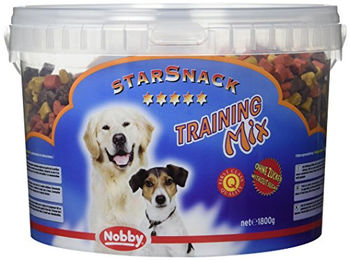 Nobby Starsnack Training Mix Belohnungssnack für Hunde mit Geflügel und Lamm ohne Zucker 1800 g - 1800 g – Bild 1 von 5