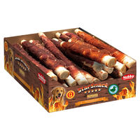 Produktbild von Nobby Starsnack Wrapped Duck Kausnack für Hunde mit Ente und Rind sowie hohem Fleischanteil XL 27 cm - 23 x 3000 g