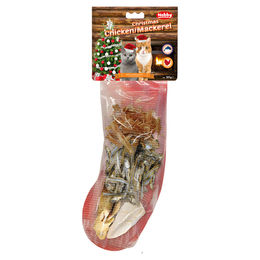 Produktbild von Nobby StarSnack Xmas Boot Hund Leckerli Huhn und Fisch 109 g - 109 g