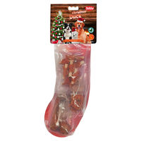 Produktbild von Nobby StarSnack Xmas Boot Hundesnack Ente ohne Zucker 182 g - 182 g