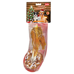 Nobby StarSnack Xmas Boot XL Hundesnack Huhn und Ente ohne Zucker 130 g - 130 g – Bild 1 von 4