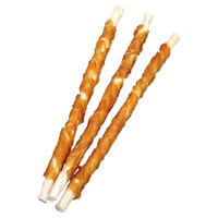 Produktbild von Nobby StarSnack Zahnpflege-Hundeleckerli Barbecue Wrapped Chicken mit Huhn und Rind 375 g - 375 g