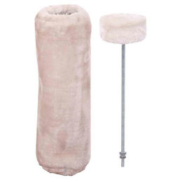 Produktbild von Nobby Starsystem Deckenspanner mit Cover DE LUXE Plüsch beige - 40 cm