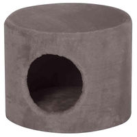 Produktbild von Nobby Starsystem Katzenhöhle rund De Luxe warmgrau Ø 38 cm - 1 Stk.